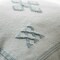 Deerlux 16" Throw Pillow Cover with Southwest Tribal Pattern and Corner Tassels, Grey & White QI004298.GY - alternate 2